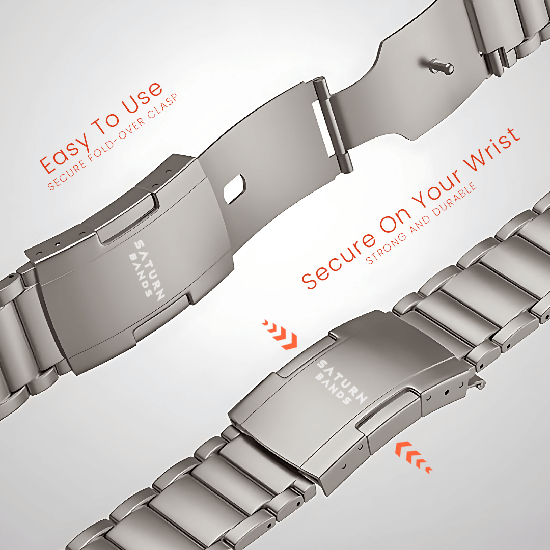 Grade 2 Titanium Band TT - 05 for Apple Watch Ultra 1 & 2 - Saturn Bands
