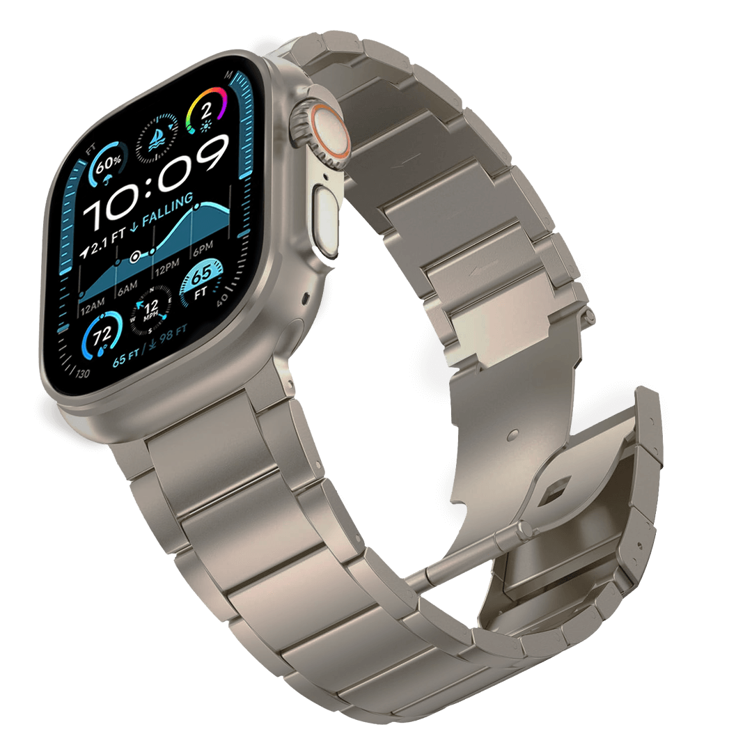 Grade 2 Titanium Band TT - 05 for Apple Watch Ultra 1 & 2 - Saturn Bands