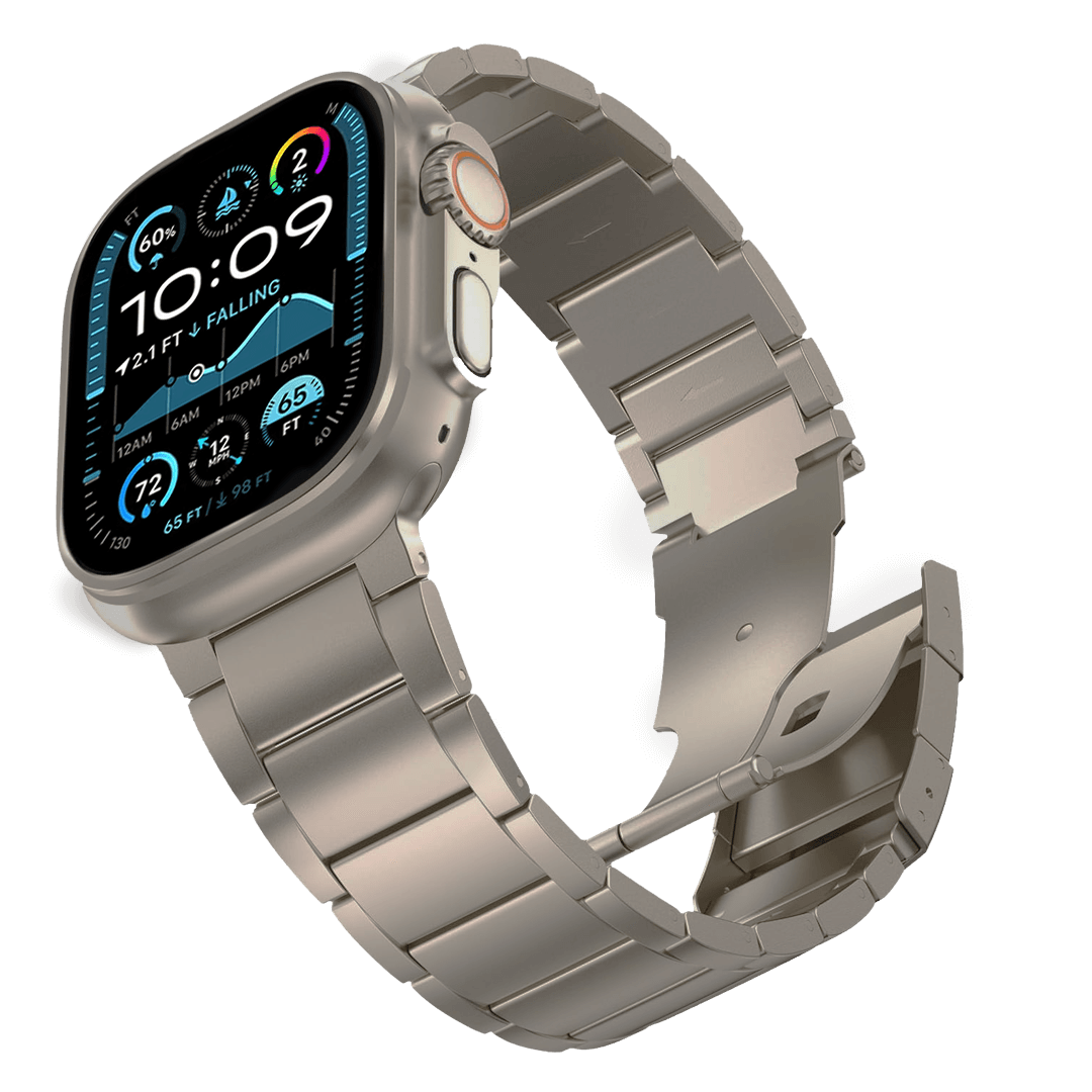 Grade 2 Titanium Band TT-05 for Apple Watch Ultra 1 & 2